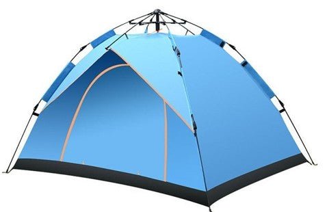 tente 2 secondes bleu