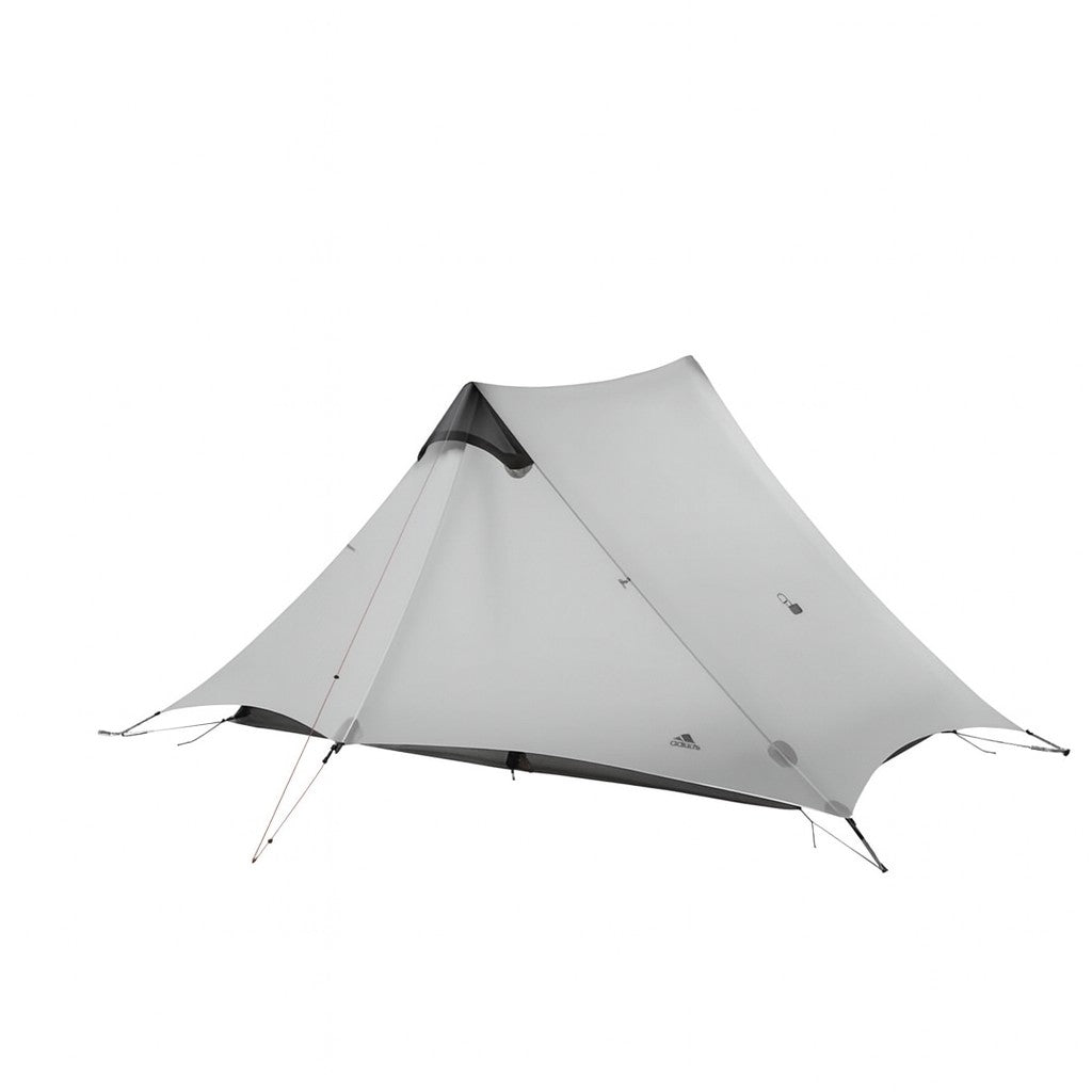 tente bivouac gris blanc