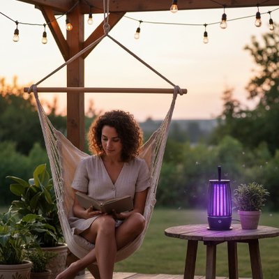 Lampe anti moustique 