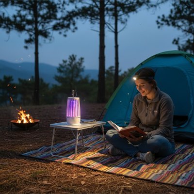 Lampe anti moustique 