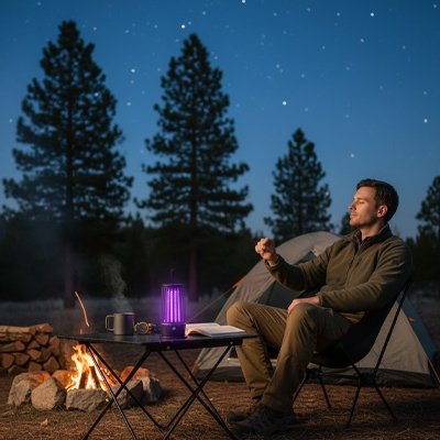 Lampe anti moustique 