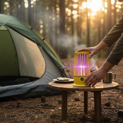 Lampe anti moustique 