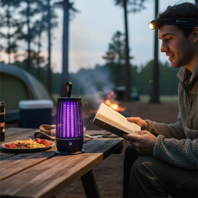 Lampe anti moustique 