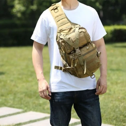 Sac à dos pour randonnée porté sur ventre