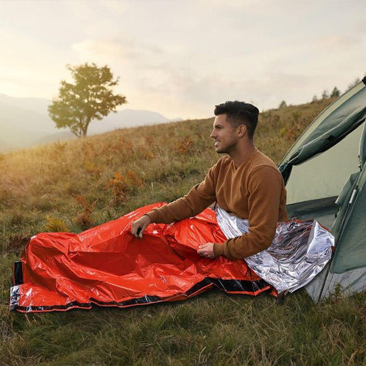 Sac de couchage grand froid montagne matin