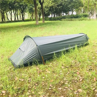 tente randonnée ultralégère imperméable facile vert